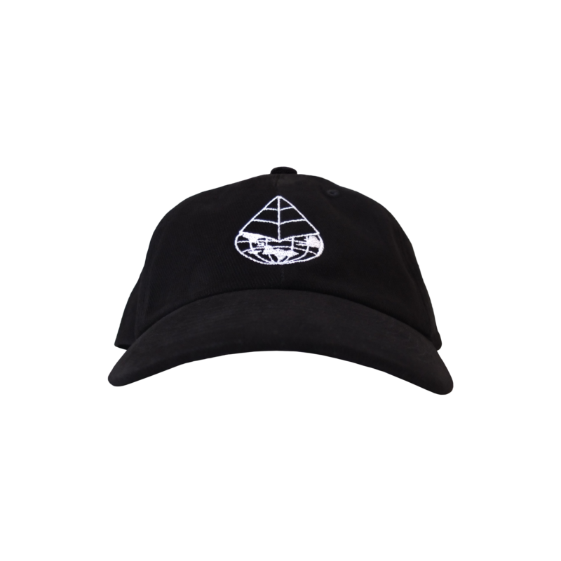 Gallus Worldwide Cap – Black (Front)