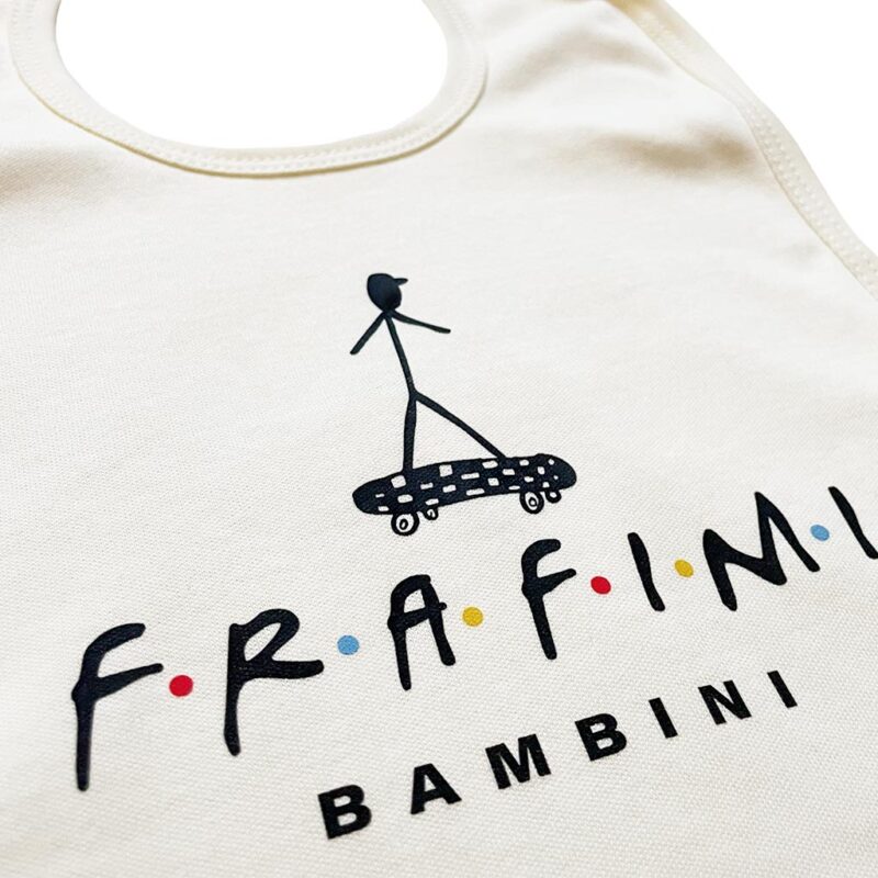 Frafimi Bambini Bib – Creme (Detail)