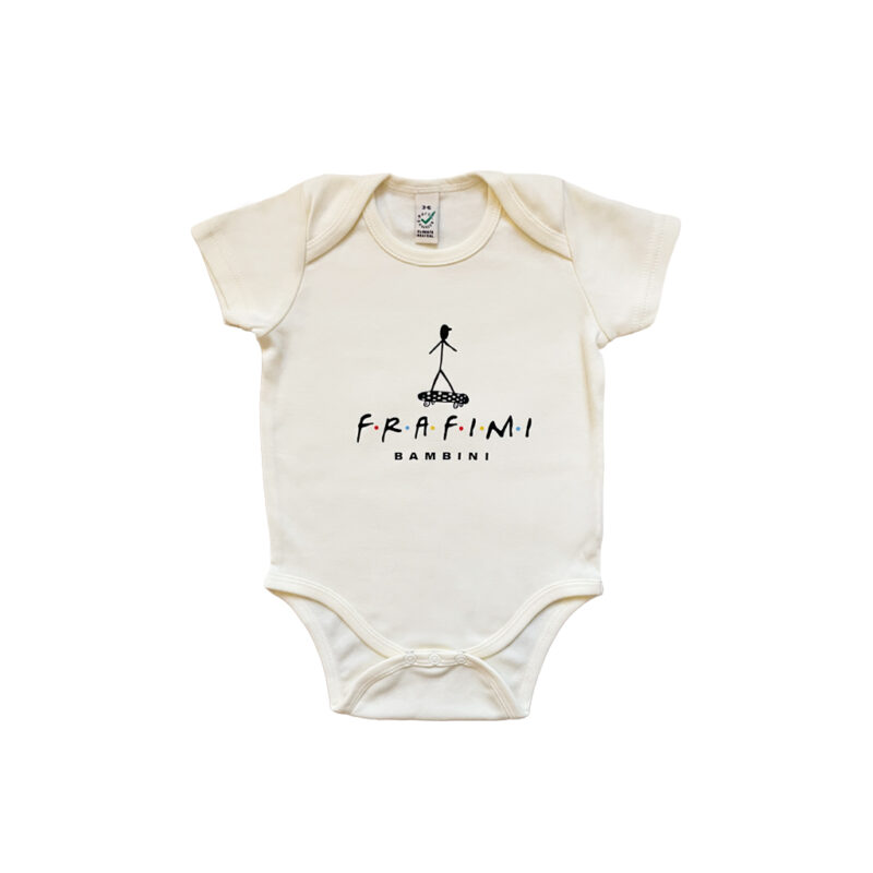 Frafimi Bambini Onesie – Creme (Front)